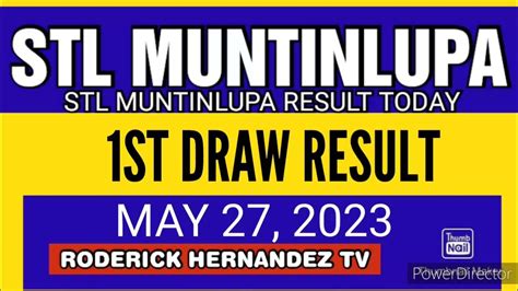 stl muntinlupa result